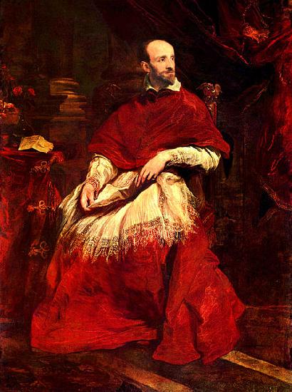 Anthony Van Dyck Portrait of Cardinal Guido Bentivoglio oil painting image